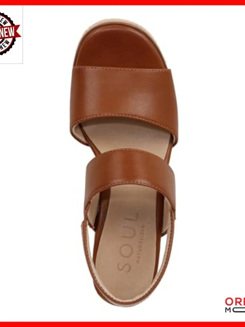 Slingback Heeled Sandals with Arch Support Platform Espadrille Details